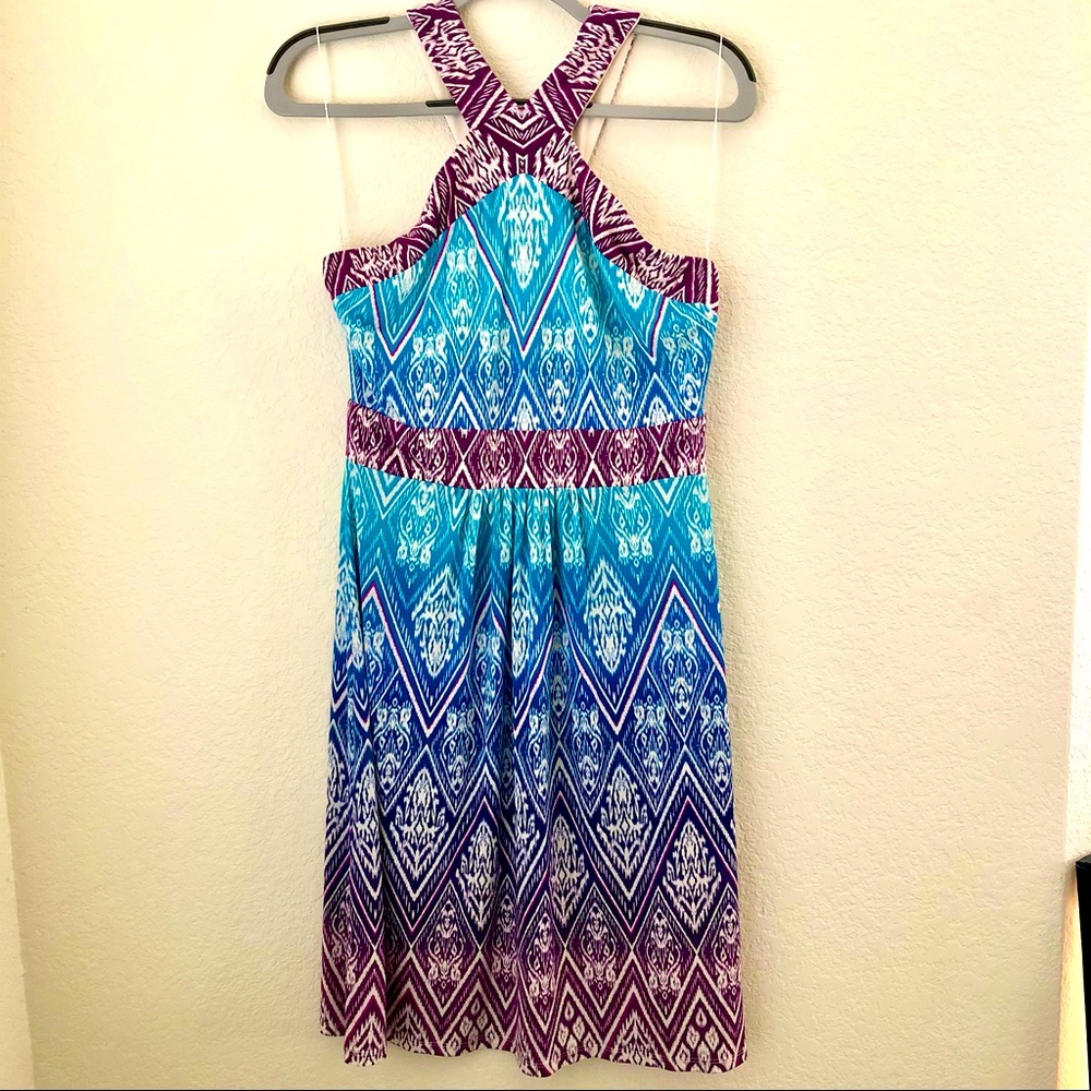 Wisp Stitch Fix Silken Knit Dress Halter Sleeveless Size 6P